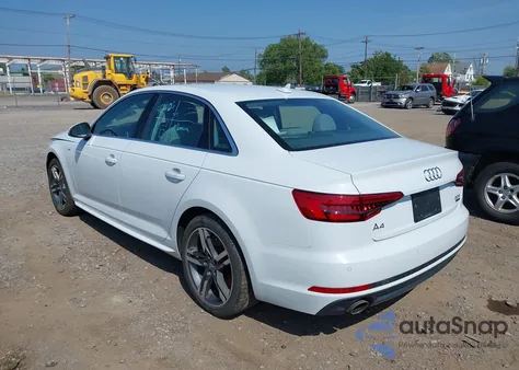 2017 Audi A4 2.0T Premium z USA, uszkodzony, nr VIN WAUENAF46HN008879